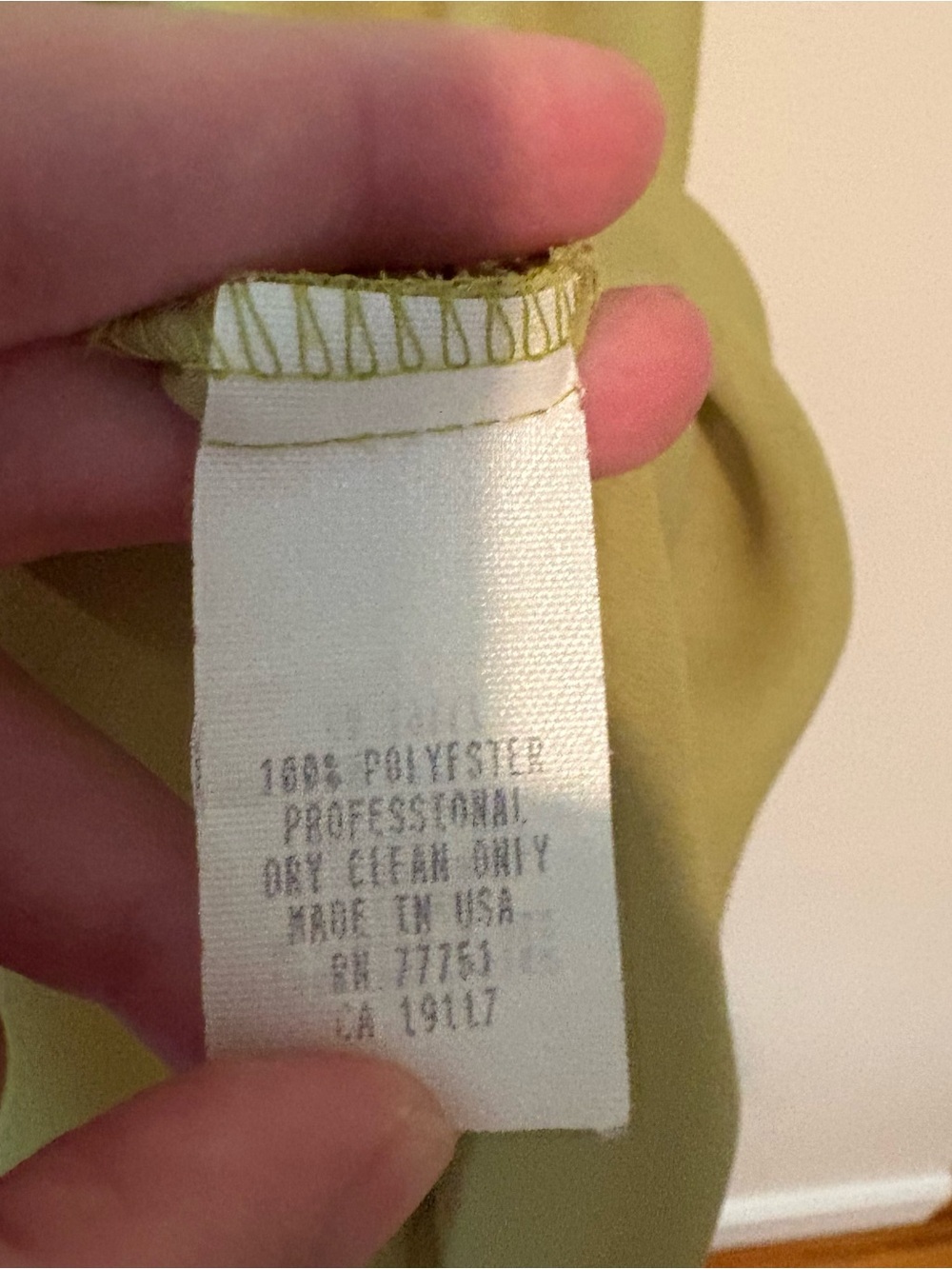 Vintage 90s Betsey Johnson chartreuse pleated tulle babydoll dress - Picture 10 of 12